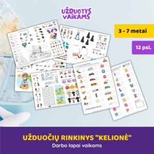 Užduočių rinkinys ”Kelionė”