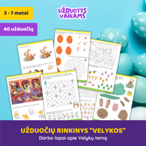 Užduočių rinkinys "Velykos"