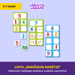 Loto „Skaičiaus sudėtis“