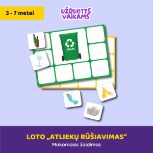 LOTO „Atliekų rūšiavimas“