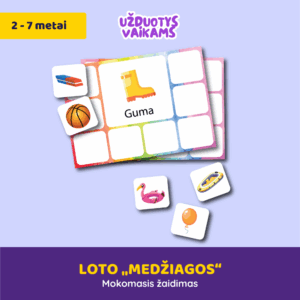 LOTO „Medžiagos“