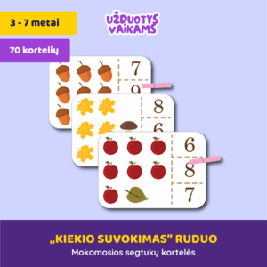 „Kiekio suvokimas” Ruduo